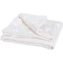 Homestyling Progarden deka detská mikroflanel STARS krémová KO-HZ1990840krem 160x130