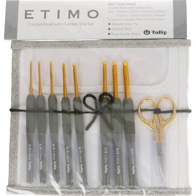 Tulip Etimo Premium Gold-sada háčků vel. 2-6