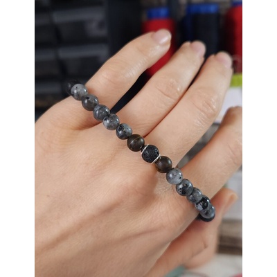 Мъжка гривна с камъни Sense (МЕК5)