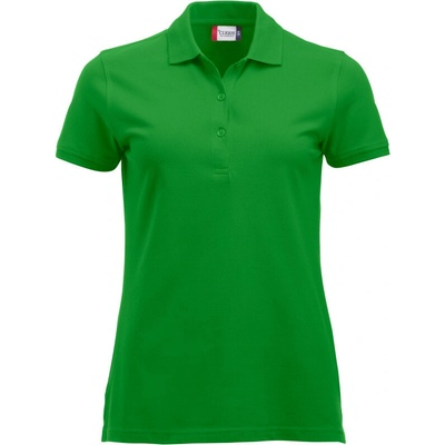 CLIQUE Polokošile Classic Marion S S těžká bavlna krátký rukáv dámská COT67824609300 apple green