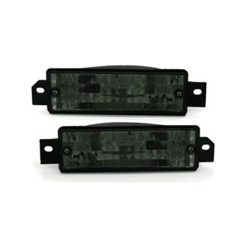 Кристални мигачи за броня bmw e30 (83-90) - черен хром