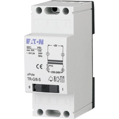 Eaton 272483 zvonkový transformátor 4 V/AC, 8 V/AC, 12 V/AC 2 A