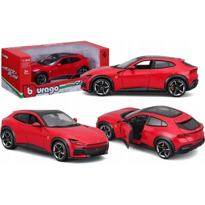 Model BBurago Ferrari Purosangue SUV červené 1:24 – Zboží Dáma