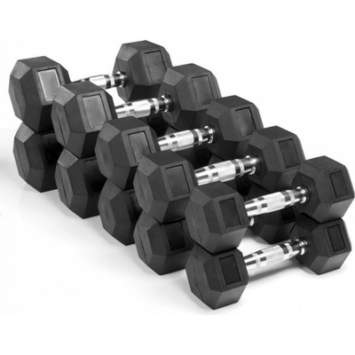 AMREP FITNESS Sada HEX jednoručiek 2,5 kg až 30 kg