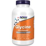 NOW NOW Glycine Pure Powder, 454 Grams