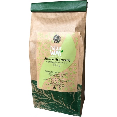 NaturWay Jitrocel kopinatý na trávení kašel a hojení ran 250 g