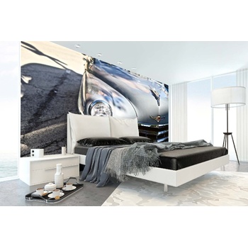 DIMEX ART s. r. o Самозалепваща се флизелинова фототапета стари ретро автомобили 375 x 250 см