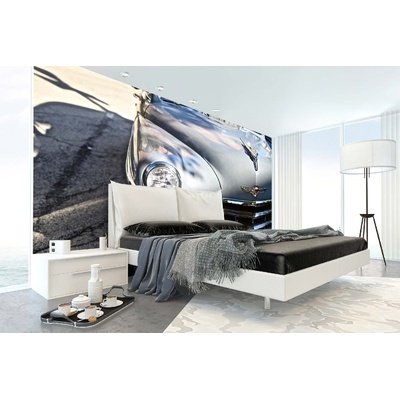 DIMEX ART Самозалепваща се флизелинова фототапета стари ретро автомобили 375 x 250 см