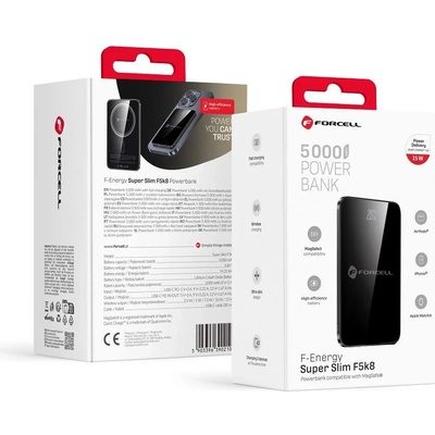 Forcell F-Energy F5K8 5000 mAh černá