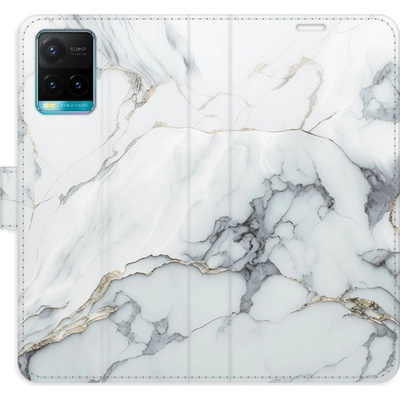 iSaprio Vivo Y21 / Y21s / Y33s SilverMarble 15 kapsičky na karty
