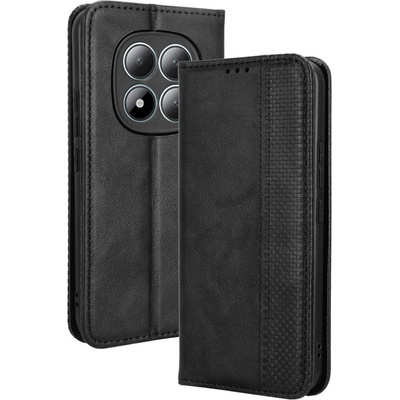 Xiaomi Ретро Кожен Калъф Портфейл за Xiaomi Redmi Note 15 Pro 5G - Магнитен, Стойка, Слотове, 4 цвята