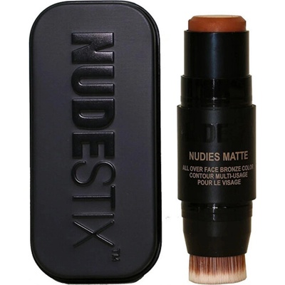Nudestix Nudies Matte multifunkčné líčidlo na oči pery a tvár Sunkissed Pink 7 g