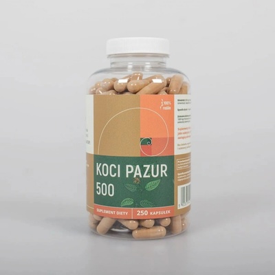 Uncaria tomentosa Mačací pazúr vilcacora 500 mg 250 kapsúl