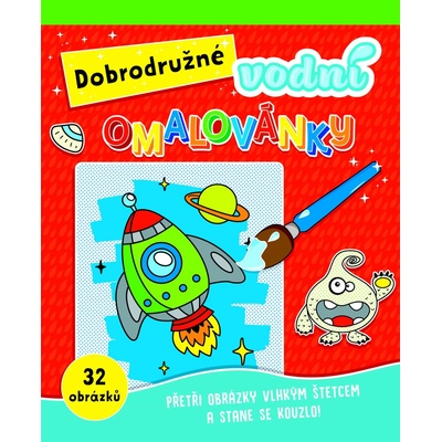 Vodní omalovánky Dobrodružství – Zboží Dáma