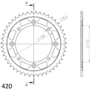 Supersprox RFE-455:47-BLK