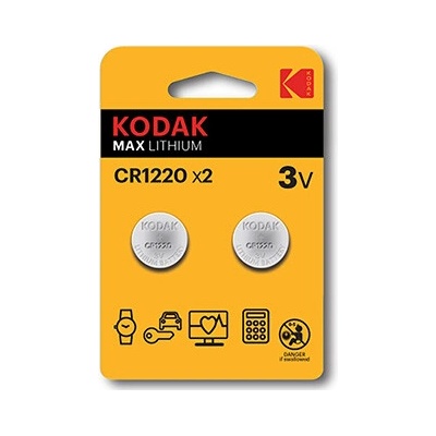 Kodak CR1220 2 ks KOD-1220BL2