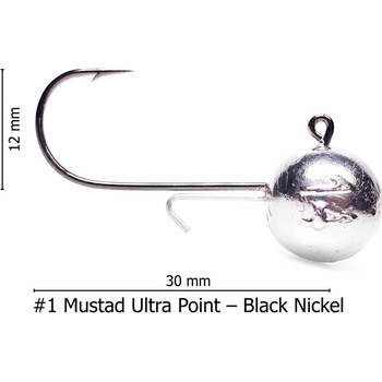 SAF Jigová hlava Capybara vel.1 10g 5 ks