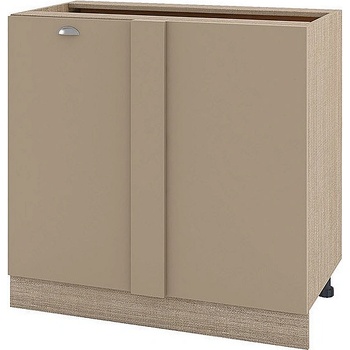 ИРИМ Долен ъглов кухненски шкаф Сити МФ-Капучино мат-11-42 90 см