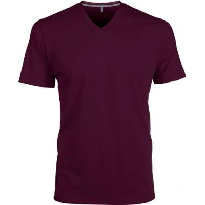 Kariban VINTAGE V-NECK K357 pánské tričko s krátkým rukávem