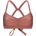 Oy Дамско бикини горнище Oy Women's Surf Bikini Oberteil Hoki Bikini top - Lehmrot (150-6136-0114)