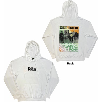The Beatles mikina 3 Savile Row Biela