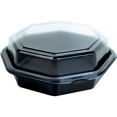 DUNI Octaview ps čierna tr 160x160x60 mm