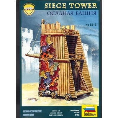 Zvezda Snap Kit – obliehacia veža 1:72