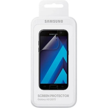 Samsung Оригинален Гъвкав Протектор за SAMSUNG A3 2017 Screen Protection Glass, Прозрачен (Et-Fa320ctegww)