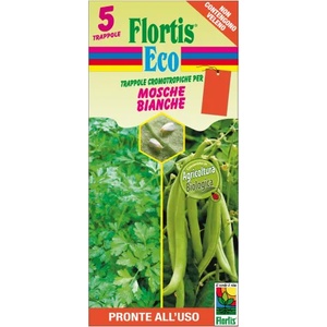 Flortis - Италия Оранжев холотропен капан с лепило за белокрилки, Flortis Bio - 5 бр (1333020-10)