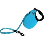 alcott Expedition retractable leashes - автоматичен повод с мека дръжка Експедиция, СИН, размер L - дължина на повода 7, 3 м - подходящо за кучета до 49, 8 кг EXLBE