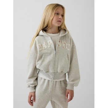 GAP Детски oversize суитшърт с лого VintageSoft GAP GAP | Siv | Момичешки | S