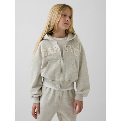 GAP Детски oversize суитшърт с лого VintageSoft GAP GAP | Siv | Момичешки | S