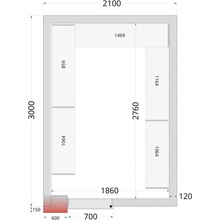 TEFCOLD CR 210x300x220