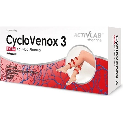 ACTIVLAB Pharma CycloVenox 3 Extra, 60 Capsules