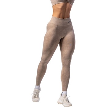 Nebbia Bezešvé push-up legíny s vysokým pasem 303 béžová