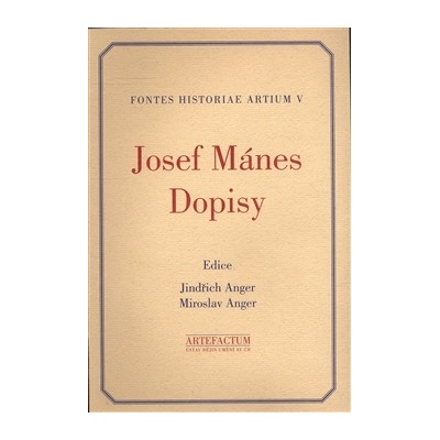 Josef Mánes. Dopisy