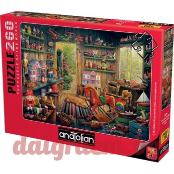 Anatolian Пъзел anatolian 3325 - 260 части - Работилница за играчки (p3325)
