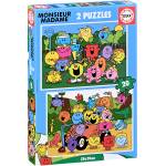 Educa Детски пъзел Educa от 2 x 20 части - Човечета (EDU19401) - baby