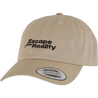 Mister Tee Шапка с козирка Escape From Reality Low Profile Cotton Twill stone one sizeUB-MT3549-00372 - Черен, размер one size