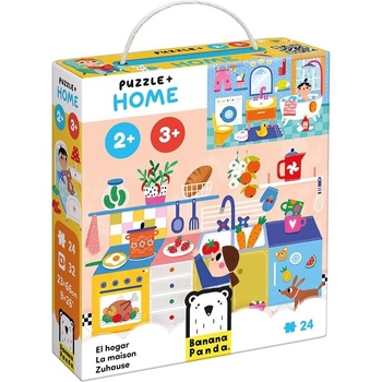 BANANA PANDA Детски пъзел Banana Panda от 24 части - Дом (49350)