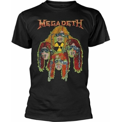 Megadeth Nuclear Glow Heads Black L Риза (PH13343L)