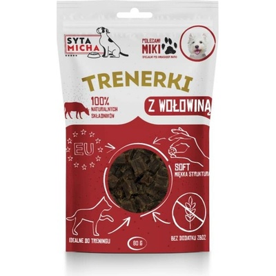 Syta Micha Trénerky s hovädzím mäsom pre psa 80 g