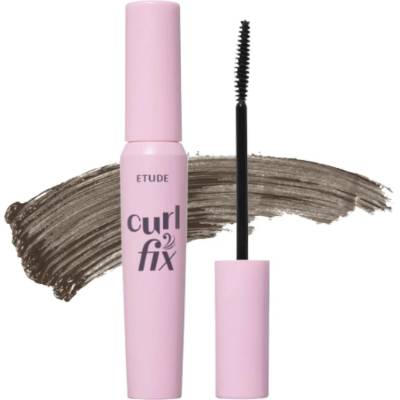 ETUDE Curl Fix Mascara voděodolná řasenka pro objem a natočení řas 03 Gray brown 8 g