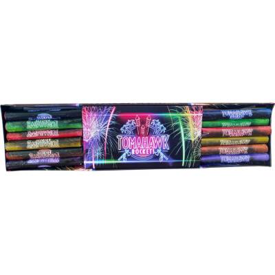 Klásek Pyrotechnika Rakety Tomahawk Rocket 1 set 12 ks 42 cm