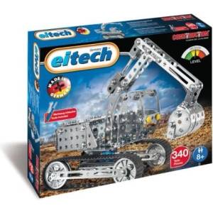 Eitech строителен комплект Багер / Верижен кран 340 части (00009)