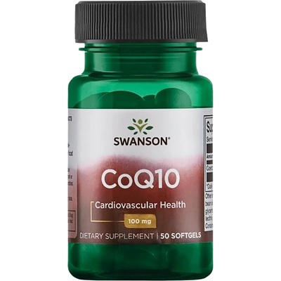 Swanson CoQ10 100 mg [50 Гел капсули]