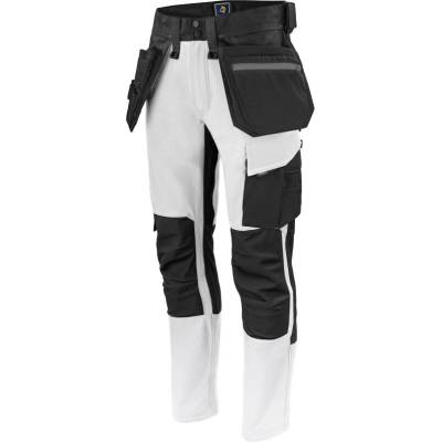 Projob 5551 Waistpants Stretch nohavice do pasu strečové pánske biela