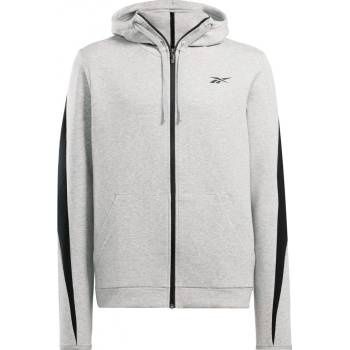 Reebok Dreamblend FZ hoodie 100070725 Šedá