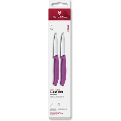 Victorinox Swiss Classic 8 cm sada 2 ks fialová plast
