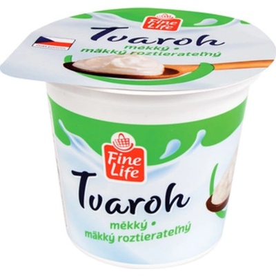 Fine Life Tvaroh měkký 250 g